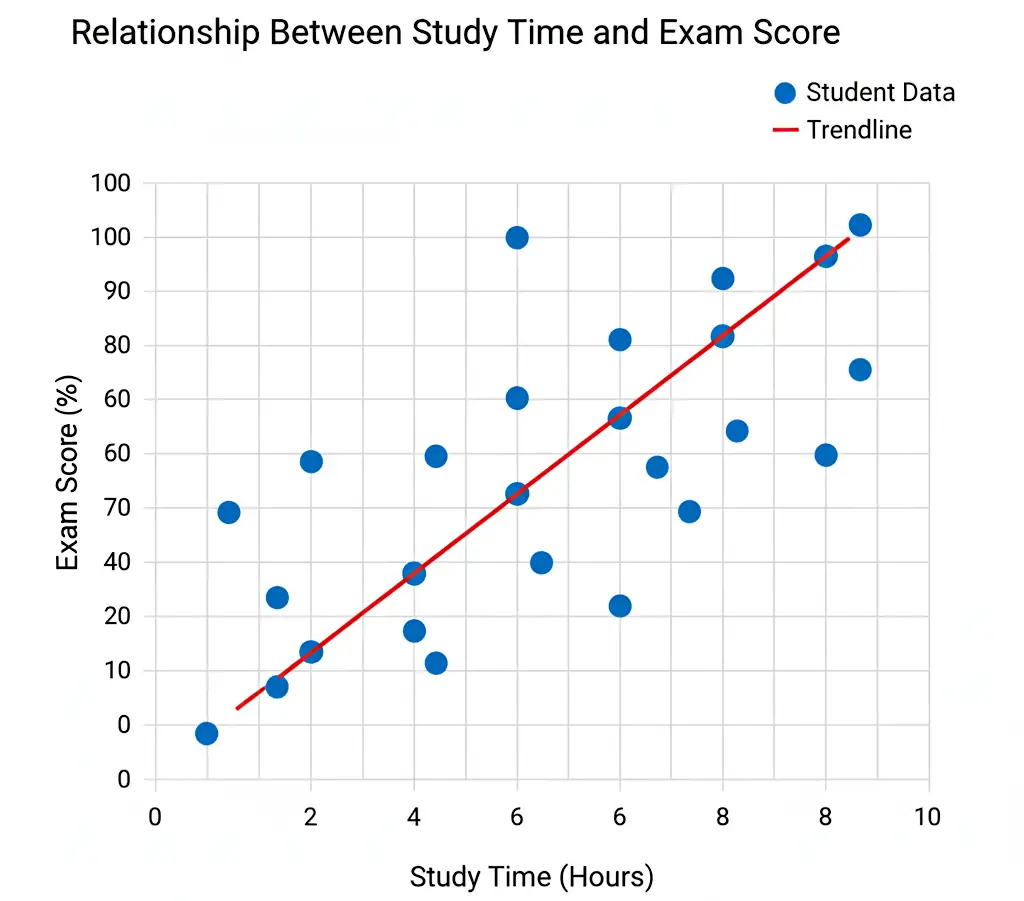 scatter chart example